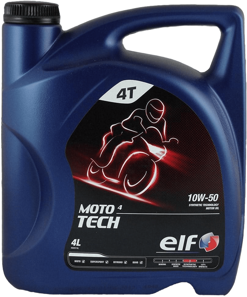 Моторное масло ELF Moto 4 Tech 10W50, 4л